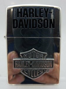 未使用品？Zippo HARLEY DAVIDSON ハーレーダビッドソン メタル貼り 1995 現状で 1
