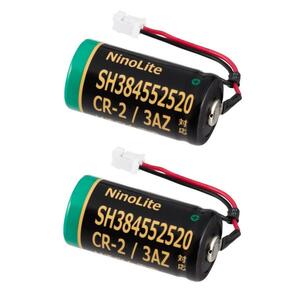 2個セット CR17335E-N-CN3 CR-2/3AZC32P CR17335 WK210 CR17335G-CN9 SH384552520 対応互換電池 住宅用火災警報器用バッテリー 大容量