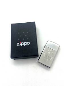 ZIPPO ジッポー GUAM オイルライター シルバー 箱付き 喫煙グッズ 喫煙具 火花確認済み hm071802