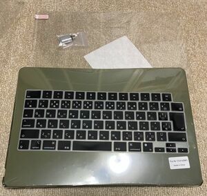 FG-10【未使用品】プレミアムハードケース MacBook Air M2 A2681 2022 13.6 インチケース MacBook Air 2022 と互換 キーボードカバー付き