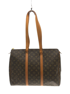 LOUIS VUITTON◆フラネリー_モノグラム_BRW/PVC/BRW/モノグラム/M51115/持ち手シミ有