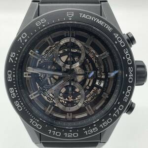 タグホイヤー TAG HEUER CAR2A91 カレラ キャリバーホイヤー01 クロノグラフ デイト 自動巻き メンズ美品箱・保証書付き