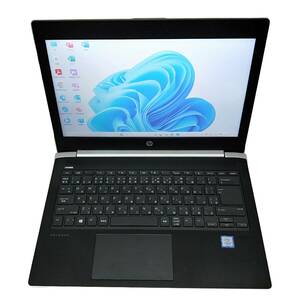 ★【驚速 HP Probook 430 G5 i5-7200U 2.5GHz x4+8GB+SSD128GB+HDD320GB 13.3インチワイドノートPC】Win11+Office2021/WEBカメラ■E030105