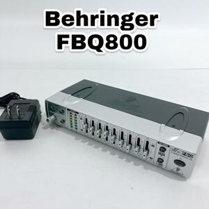 Behringer FBQ800 超コンパクト 9バンドグラフィックイコライザー