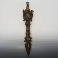 チベット仏器 銅製金剛杵  古作