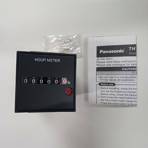 【新品未使用品】TH141 アワーメータ HOUR METER 100V～50/60Hz　Panasonic 1PC.　B-8