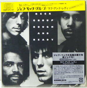 RARE ! 見本盤 ジェフ ベック ラフ アンド レディ PROMO ! JEFF BECK ROUGH AND READY SONY MUSIC JAPAN MHCP-583 WITH OBI
