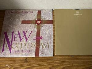 即決　SIMPLE MINDS・ＮEW GOLD DREAM・LP盤・V2230