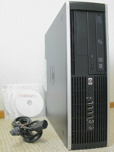 HP 8000 Elite SFF Core2Duo E8400 3GHz/4GB/500GB/DVD-RW Windows7/10/XP