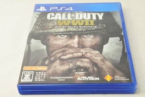Call of Duty WWII コールオブデューティー ワールドウォーII Sony Playstation PS4 PCJS 81001 ソフト ★ 現状品 ★ 人気 ★