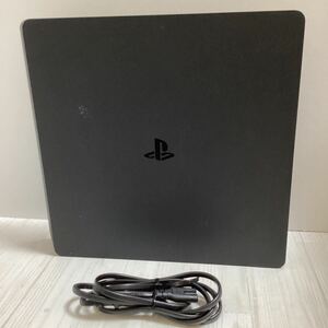 1円スタート　【中古】SONY PS4ジェット ブラック CUH-2100A