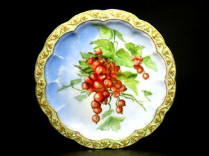 ■ヴィエナ／VIENNA　　「絵皿」　　ハンドペイント　　ヴィンテージ　　　〈同梱対象商品〉