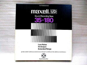 日立　マクセル　中古品　オープンリールテープ　10号　UD35-180　１本　ジャンク