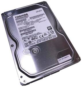 【中古パーツ】東芝 TOSHIBA 内蔵HDD 3.5インチ 500GB DT01ACA050 SATA 6Gbps対応 1台 ■正常品 DT01ACA050 500GB 1台