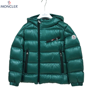 MONCLER モンクレール キッズ ダウンジャケット 1A00061 68950 999 06A （120cm） グリーン ダウン ナイロン 送料無料 並行輸入品