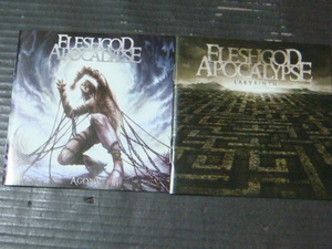 FLESHGOD APOCALYPSE/フレッシュゴッド・アポカリプス「AGONY」「LABYRINTH」CD