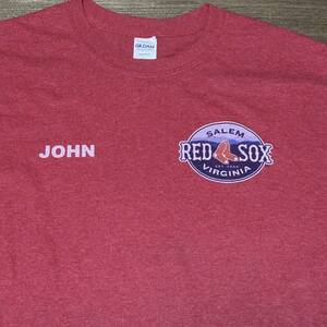 ◎セイラム・レッドソックス Tシャツ Salem Red Sox　shirt マイナーリーグ A+級