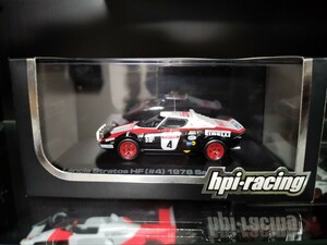 hpi racing 1/43 ランチア・ストラトスHF 1978 サンレモラリー