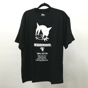  NEIGHBORHOOD X JUN INAGAWA 23SS TEE LARGE BLACK 限定品 新品 クルーネック Tシャツ ネイバーフッド ジュンイナガワ コラボ