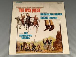 LP(米盤)●サントラ『The Way West 』音楽：Bronislaw Kaper、andre previn●