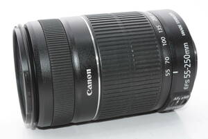 【外観特上級】Canon キヤノン 望遠ズームレンズ EF-S55-250mm F4-5.6 IS II　#u0732