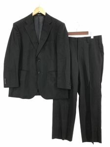 REGAL リーガル ウール100% セットアップ ジャケット パンツ スーツ sizeAB4/黒 ■■ ☆ djb6 メンズ