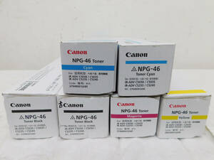 処分特価品 未開封品 Canon/キャノン 純正 トナー NPG-46 黒2本/マゼンタ/シアン2本/イエロー 計6本