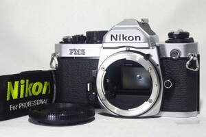 B595◆希少/CE刻印あり◆ Nikon ニコン New FM2 シルバー