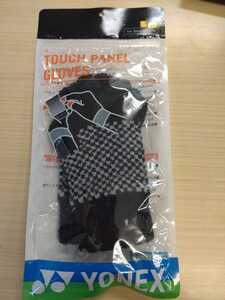【45027(007) S】YONEX(ヨネックス) タッチパネルグローブ ブラック　サイズS 新品未使用タグ付 バドミントン テニス 手袋　冬物