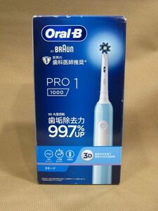 M1-511■即決 未開封品 BRAUN Oral-B PRO1 1000 ブラウン オーラルB プロ1 カリビアン D305.513.3 CB 電動歯ブラシ