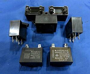 2個セット 4端子コンデンサーSHIZUKIシヅキ指月電機フィルムコンデンサー4.5μFシズキ 高圧250V高周波&電源ノイズカット金田式アンプ大電流