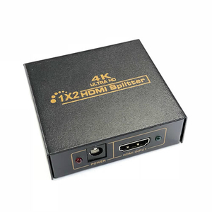 [E0055] 1:2HDMI分配器 3D FullHD 4K対応 HDMI Splitter