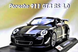 新品マイスト1/18【Maisto】◆Porsche 911 GTS RS 4.0レア◆ミニカー/ポルシェ/BMW/ランボルギーニ/フェラーリ/アウディ/オートアート/京商