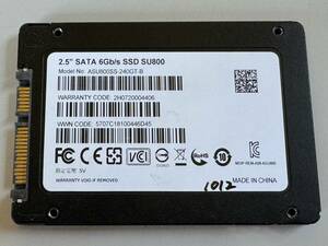 ADATA SSD 240GB【動作確認済み】1012　