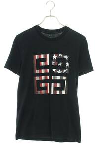 ジバンシィ GIVENCHY 12S 7230 651 サイズ:XXS GGロゴアメリカンフラッグTシャツ 中古 BS99