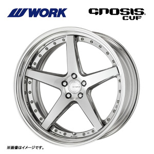 送料無料 ワーク GNOSIS CVF STEP RIM ミドルコンケイブ STANDARD Adisk 11.5J-22 +64～－46 5H-120 【1本単品 新品】