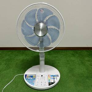 【動作品】扇風機 ユアサ PT-DH3428CFR 美品 リモコン付き 現場品 夏 一人暮らし 快適