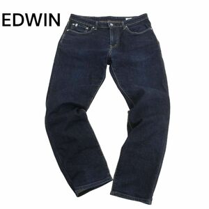 EDWIN エドウィン ED03 通年 USED加工★ ストレッチ テーパード デニム パンツ ジーンズ Sz.33　メンズ 日本製　C4B01625_4#R