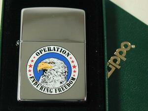 Zippo Enduring Freedom Operation 世界平和・自由 2002年　 イーグル #250新品