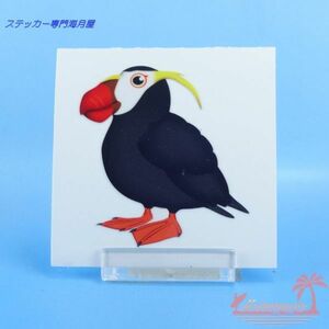 鳥のステッカー　デフォルメtype2　 エトピリカ