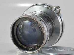 [良品]Leica (ライカ) Summar 5cm F2 沈胴 L39 [保証] (52969)