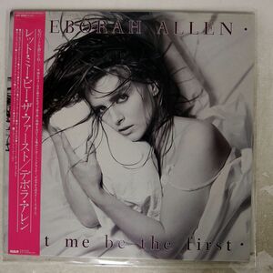 帯付き DEBORAH ALLEN/LET ME BE THE FIRST/RCA RPL8285 LP