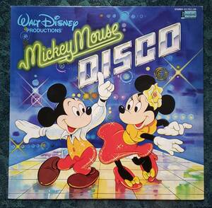 即決！ディズニー国内盤LP『ミッキー・マウス・ディスコ Mickey Mouse DISCO』CX-7011-DR 日本コロムビア 1980年 ネタ 25436T