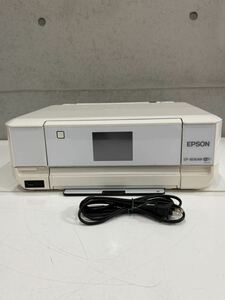 ★ EPSON エプソン EP-806AW インクジェットプリンター カラリオ ホワイト 通電のみ確認 ジャンク出品 0407NA