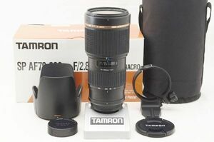 ☆極上美品☆ TAMRON タムロン SP AF 70-200mm F2.8 Di LD IF MACRO A001 元箱 付属品 PENTAX用 ♯24050304