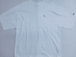 ★C869 ビームス×チャンピオン ビッグT ホワイト Lサイズ メンズ Tシャツ 