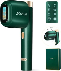 JOVS 脱毛器 光美容器 家庭用 だつもうき メンズ レディース サファイア冷感 髭 顔 腕 ワキ vio対応 光脱毛器 330度回転可能