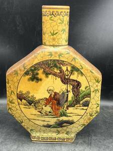 r6050619 時代物 中国 古美術 花瓶　置物　在銘　大清康熙年製　