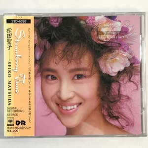 【CD】松田聖子 / STRAWBERRY TIME /「裏庭のガレージで抱きしめて」小室哲哉 土橋安騎夫 米米CLUB いまみちともたか 他 / CBS 32DH656▲店