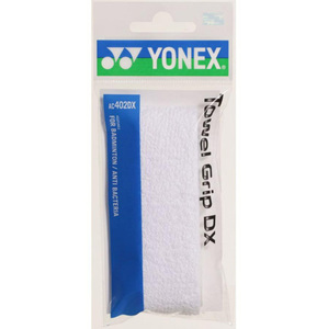 YONEX タオルグリップDX [AC402DX-011 ホワイト]1本入
